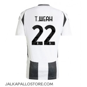 Juventus Timothy Weah #22 Kotipaita 2024-25 Lyhythihainen